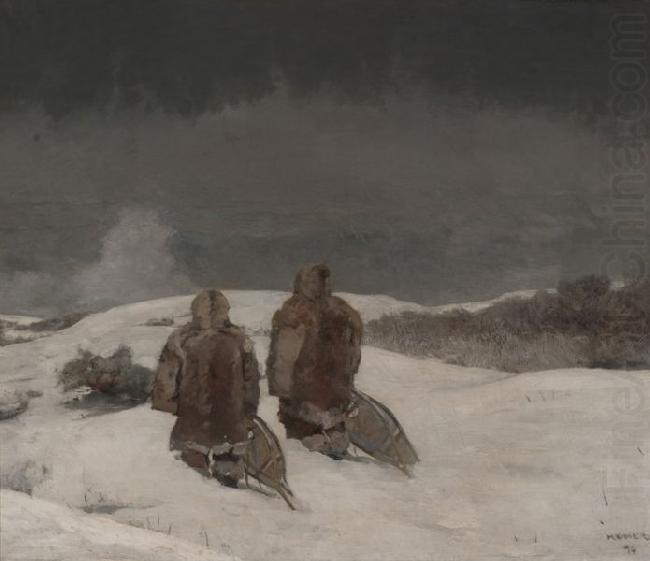 Below Zero, Winslow Homer